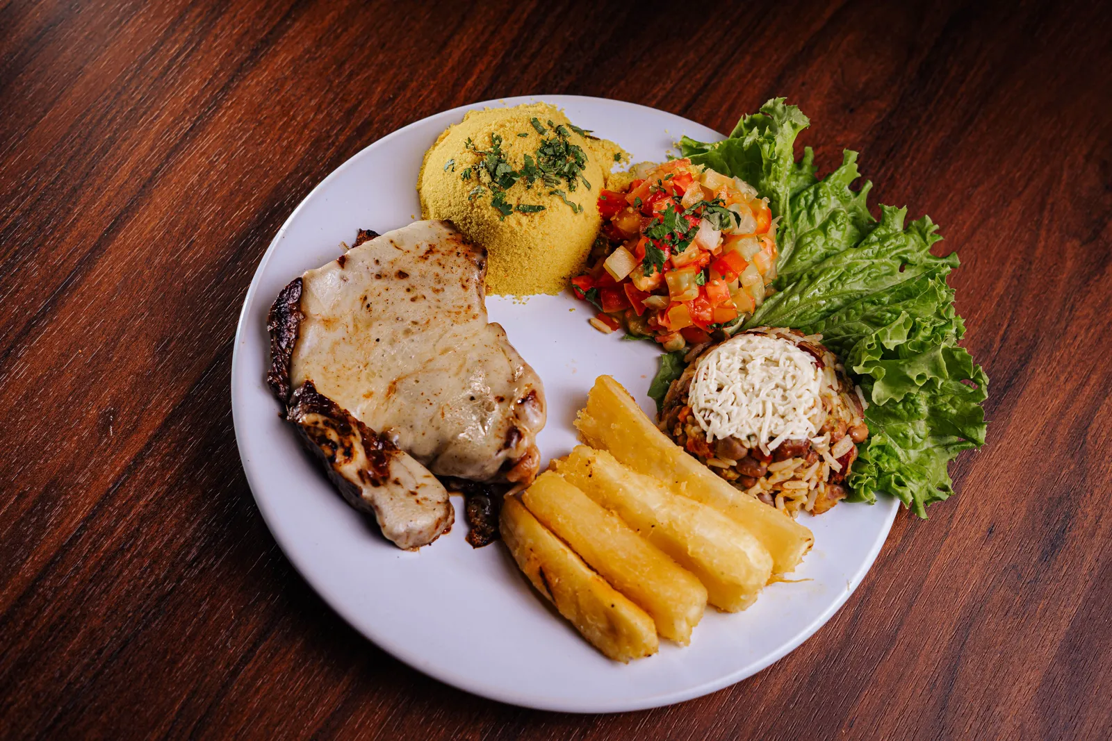 Carne Magra com Arroz Integral